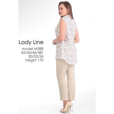 Блуза Lady Line 388 белый