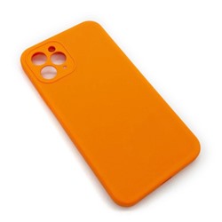 Чехол iPhone 11 Pro Silicone Case (Full Camera/No Logo) №10 Папайя