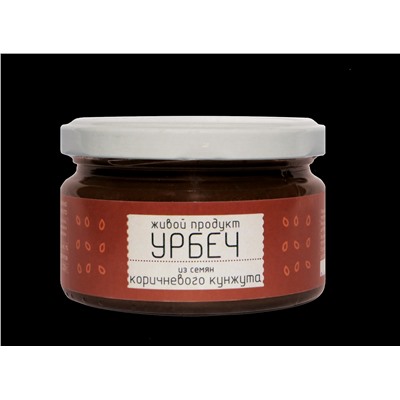 "ЖивПрод" Урбеч из семян коричневого кунжута, 225 гр