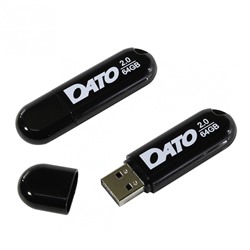 Флеш Диск Dato 64Gb DS2001 DS2001-64G USB2.0 черный [20.09], шт
