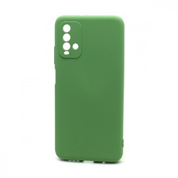 Чехол-накладка Silicone Case NEW ERA для Xiaomi Redmi 9T зеленый