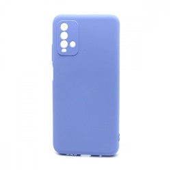 Чехол-накладка Silicone Case NEW ERA для Xiaomi Redmi 9T голубой