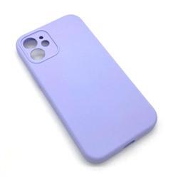 Чехол iPhone 12 Mini Silicone Case (Full Camera/No Logo) №15 Элегантный Фиолетовый