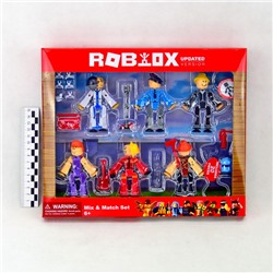 StikBot-СтикБоты Набор Roblox (Update)(6фигурок+аксессуары)(коробка)(№RX-01)