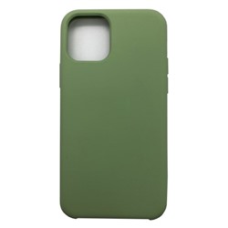 Чехол iPhone 11 Pro Max Silicone Case №1 в упаковке Мятно-Зеленый