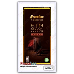 Шоколад Marabou Premium Dark 86% 100 гр