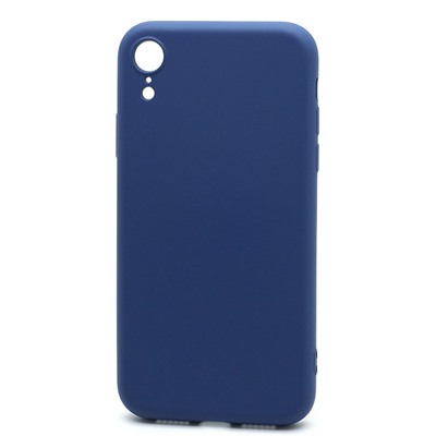 Чехол-накладка Silicone Case New Era для Apple iPhone XR синий