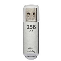 256GB накопитель USB3.0 Smartbuy V-Cut серебристый