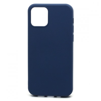 Чехол-накладка Silicone Case NEW ERA для Apple iPhone 12/12 Pro синий