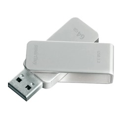 Флеш-накопитель USB 3.0 64GB Smart Buy M1 серый металлик