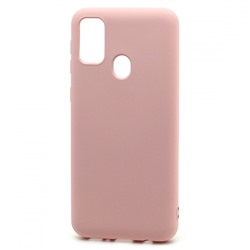 Чехол-накладка Silicone Case NEW ERA для Samsung Galaxy M30S/M21 светло розовый