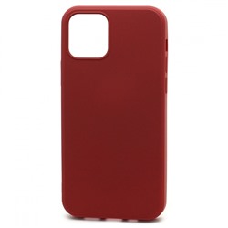 Чехол-накладка Silicone Case NEW ERA для Apple iPhone 12/12 Pro малиновый