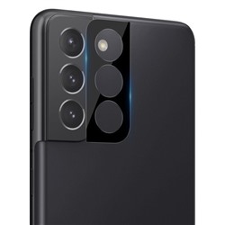 Защитное стекло камеры для Samsung Galaxy S22 (S901B) Черный