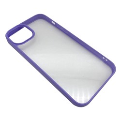 Чехол iPhone 13 Акриловый Фиолетовый