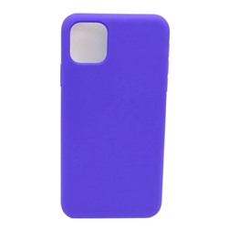 Чехол iPhone 11 Pro Max Silicone Case №30 в упаковке Темно фиолетовый