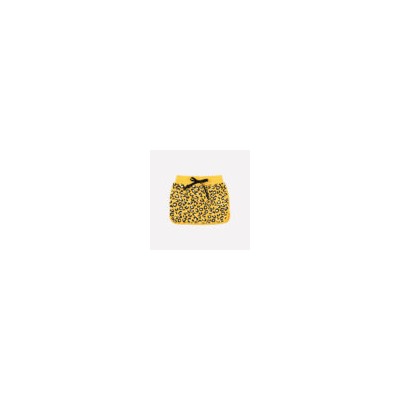 Юбка для девочки Crockid  (КР 7121/желтый,леопард к271)