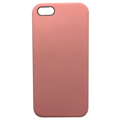 Чехол iPhone 5/5S/SE Silicone Case №12 в упаковке Розовый