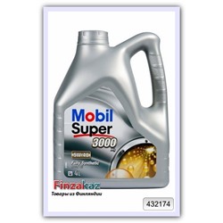 Синтетическое моторное масло Mobil Super 3000 X 1 5W-40 4 л