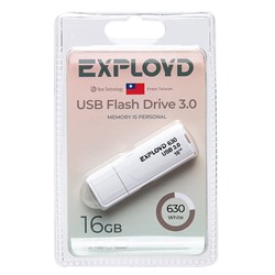 Флэш накопитель USB 16 Гб Exployd 630 3.0 (white) (220857)