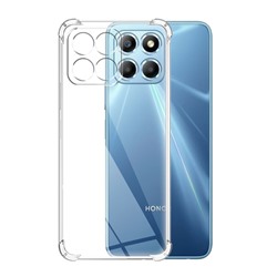 Чехол силиконовый противоударный для Huawei Honor X6 прозрачный