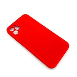 Чехол iPhone 11 Pro Max Silicone Case (Full Camera/No Logo) №12 Красный