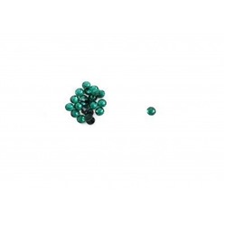 Стразы кристалл 1440 шт. темно-зеленые №10