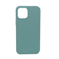 Чехол iPhone 12 Mini (5.4) Silicone Case Full №21 в упаковке Голубой лед