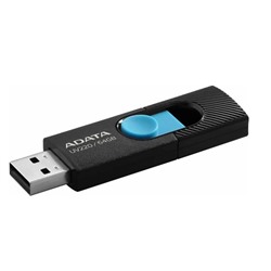 Флеш Диск A-Data 64GB UV220 AUV220-64G-RBKBL USB2.0 черный/синий [21.09], шт