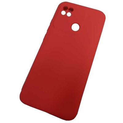 Чехол силиконовый для Xiaomi Redmi 10A More choice Silicone MATTE красный