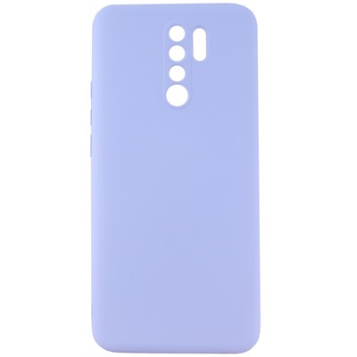 Чехол-накладка Silicone Case NEW ERA для Xiaomi Redmi 9 сиреневый