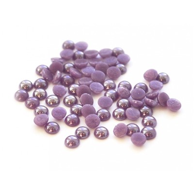 Стразы жемчужные 30 шт. перламутровые фиолетовые №4