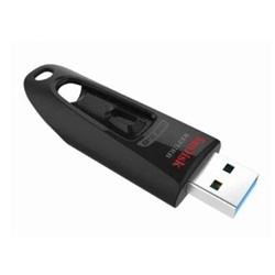 Флэш накопитель USB 128 Гб SanDisk Cruzer Ultra (black) (205904)