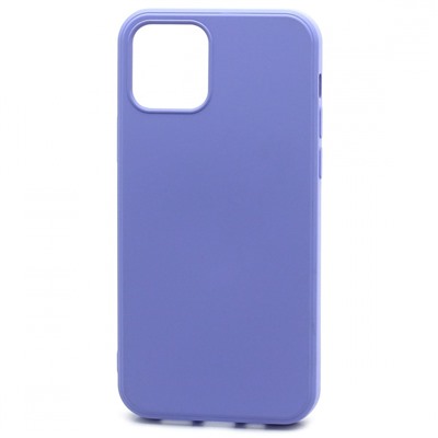 Чехол-накладка Silicone Case NEW ERA для Apple iPhone 12/12 Pro сиреневый