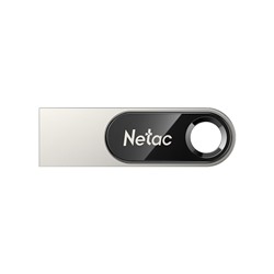 Флеш-накопитель USB 64GB Netac U278 чёрный/серебро