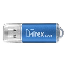 Флеш-накопитель USB 32GB Mirex UNIT голубой (ecopack)
