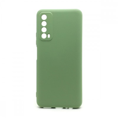 Чехол-накладка Silicone Case NEW ERA для Huawei P Smart 2021/Y7a зеленый