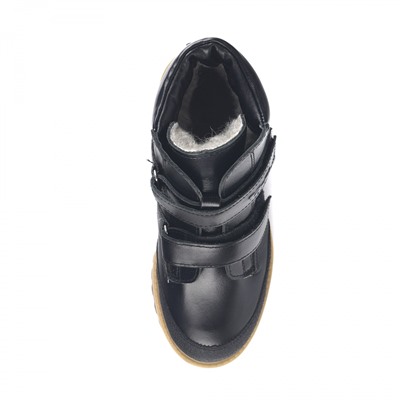 341-ТП-01 (черный) Ботинки ТОТТА оптом, нат. кожа, нат. шерсть, размеры 32-36