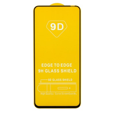 Защитное стекло Full Glass для Huawei View 30 Pro черное (Full GC) тех. пак