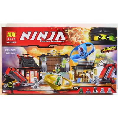 Конструктор Bela-Ninja 695деталей(№10527)