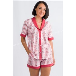 Пижама (туника+шорты), арт. 0227-02