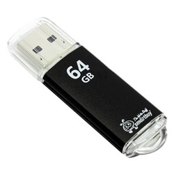 Флеш-накопитель USB 3.0 64 Gb Smart Buy V-Cut (black)