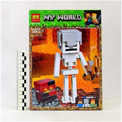 Конструктор Bela-My World (Minecraft)(№11168) BigFig series1 142деталей