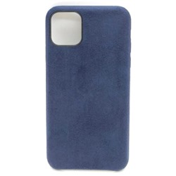 Чехол iPhone 11 Pro Alcantara Case в упаковке Синий