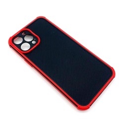 Чехол iPhone 12 Pro Max Robust Черно-Красный