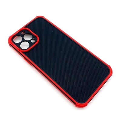 Чехол iPhone 12 Pro Max Robust Черно-Красный