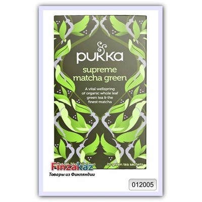 Чай органический зелёный Сенча 20 шт Pukka Herbs 30 г