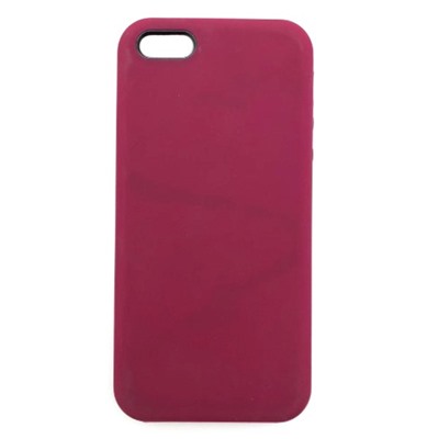 Чехол iPhone 6/6S Silicone Case №52 в упаковке Бордовый