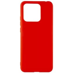 Чехол на Xiaomi Redmi 10C / Poco C40 силиконовый (красный)