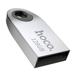 Внешний накопитель USB 2.0 Hoco UD9 Insightful Smart Mini 128Gb, серебристый
