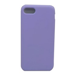 Чехол iPhone 7/8/SE (2020) Silicone Case №41 в упаковке Светлый фиолетовый